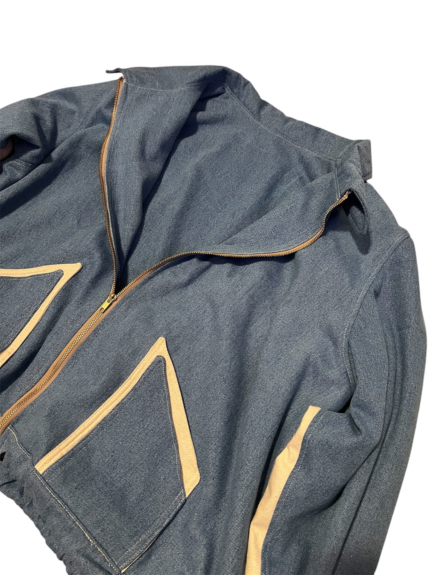 Sectioned LB Denim Jacket